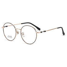 Load image into Gallery viewer, YIMARUILI  Ultra Light Memory Retro Titanium Alloy Eyeglasses Optical Prescription Round Glasses Frame Men And Women 86007YF