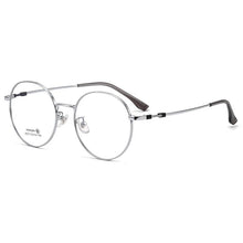 Load image into Gallery viewer, YIMARUILI  Ultra Light Memory Retro Titanium Alloy Eyeglasses Optical Prescription Round Glasses Frame Men And Women 86007YF