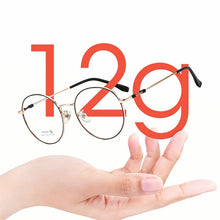 Load image into Gallery viewer, YIMARUILI  Ultra Light Memory Retro Titanium Alloy Eyeglasses Optical Prescription Round Glasses Frame Men And Women 86007YF