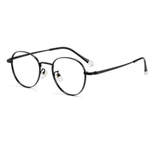 Load image into Gallery viewer, YIMARUILI  Ultra-Light Pure Titanium Retro Small Round Eyewear Men Myopia Optical Prescription Eyeglasses Frame Women T8805