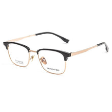 Load image into Gallery viewer, YIMARUILI Business Ultra-light Acetate Eyewear Retro Myopia Glasses Square Pure Titanium Optical Prescription Glasses Frame Men