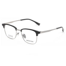 Load image into Gallery viewer, YIMARUILI Business Ultra-light Acetate Eyewear Retro Myopia Glasses Square Pure Titanium Optical Prescription Glasses Frame Men