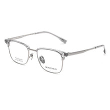 Load image into Gallery viewer, YIMARUILI Business Ultra-light Acetate Eyewear Retro Myopia Glasses Square Pure Titanium Optical Prescription Glasses Frame Men