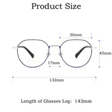 Load image into Gallery viewer, YIMARUILI  Small Eyewear Flexible Tungsten Titanium Alloy Retro Round Optical Prescription Eyeglasses Frame Men and Wome
