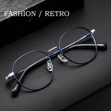 Load image into Gallery viewer, YIMARUILI  Small Eyewear Flexible Tungsten Titanium Alloy Retro Round Optical Prescription Eyeglasses Frame Men and Wome