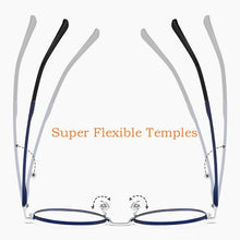 Load image into Gallery viewer, YIMARUILI  Small Eyewear Flexible Tungsten Titanium Alloy Retro Round Optical Prescription Eyeglasses Frame Men and Wome
