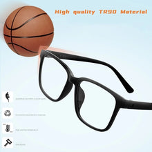 Load image into Gallery viewer, YIMARUILI Ultra-light Large Screwless TR90 Eyewear Women Square Retro Big Face Optical Prescription Eyeglasses Frame Men