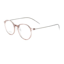 Load image into Gallery viewer, YIMARUILI Ultra-light TR90 Pure Titanium Transparent Retro Round Optical Prescription Glasses Frame Men And Women 5825N