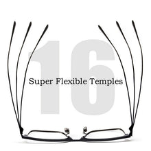 Load image into Gallery viewer, YIMARUILI High End Fashion Retro Square Business Pure Titanium Eyewear Optical Prescription Luxury Eyeglasses Frame Men S1905