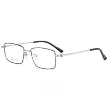 Load image into Gallery viewer, YIMARUILI   Business Fashion Titanium Alloy Eyewear Retro Square Small Face Optical Prescription Eyeglasses Frame Men 98662A