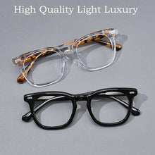 Load image into Gallery viewer, YIMARUILI     Acetate Eyewear Women Retro Square Luxury Optical Prescription Eyeglasses Frame Men KBT98612