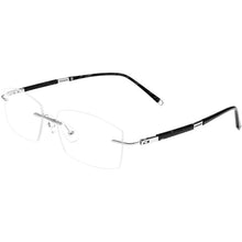 Load image into Gallery viewer, YIMARUILI   Ultra-light Business Retro Eyeglasses Luxury Pure Titanium Optical Prescription Rimless Glasses Frame Men Z8WK