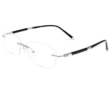 Load image into Gallery viewer, YIMARUILI   Ultra-light Business Retro Eyeglasses Luxury Pure Titanium Optical Prescription Rimless Glasses Frame Men Z8WK