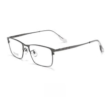 Load image into Gallery viewer, YIMARUILI   Ultra-light Fashion Business Eyewear Retro Square Pure Titanium Optical Prescription Eyeglasses Frame Men 15327P