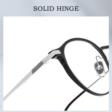 Load image into Gallery viewer, YIMARUILI   Ultra-light Fashion Glasses Retro Round Pure Titanium Optical Prescription Eyeglasses Frame Men And Women L5086M