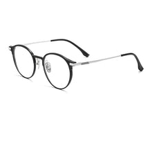 Load image into Gallery viewer, YIMARUILI   Ultra-light Fashion Glasses Retro Round Pure Titanium Optical Prescription Eyeglasses Frame Men And Women L5086M