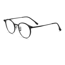 Load image into Gallery viewer, YIMARUILI   Ultra-light Fashion Glasses Retro Round Pure Titanium Optical Prescription Eyeglasses Frame Men And Women L5086M