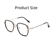 Load image into Gallery viewer, YIMARUILI   Ultra-light Fashion Polygonal Eyewear Men Retro Pure Titanium Decorative Optical Prescription Glasses Frame Women