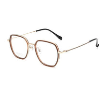 Load image into Gallery viewer, YIMARUILI   Ultra-light Fashion Polygonal Eyewear Men Retro Pure Titanium Decorative Optical Prescription Glasses Frame Women