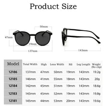 Load image into Gallery viewer, YIMARUILI Ultra-light Fashion 1+5 Magnetic Clip TR90 Round Retro Square Optical Prescription Eyeglasses Frame For Men and Women