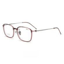 Load image into Gallery viewer, YIMARUILI Ultra-light TR90 Eyewear Men Pure Titanium Decoration Retro Round Optical Prescription Eyeglasses Frame Women