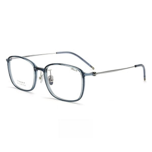 YIMARUILI Ultra-light TR90 Eyewear Men Pure Titanium Decoration Retro Round Optical Prescription Eyeglasses Frame Women