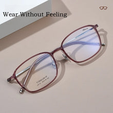 Load image into Gallery viewer, YIMARUILI Ultra-light TR90 Eyewear Men Pure Titanium Decoration Retro Round Optical Prescription Eyeglasses Frame Women