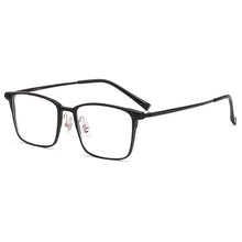Carica l&#39;immagine nel visualizzatore di Gallery, YIMARUILI Ultralight Business Aluminum-Magnesium Pure Titanium Glasses Frame Optical Prescription Eyeglasses Frame Men 5051