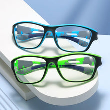 Load image into Gallery viewer, YOOSKE Sport Blue light Blocking Myopia Glasses Women Men Computer Vintage Optical Frame Spectacles Transparent Gl