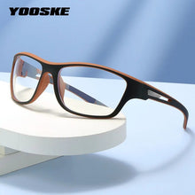 Load image into Gallery viewer, YOOSKE Sport Blue light Blocking Myopia Glasses Women Men Computer Vintage Optical Frame Spectacles Transparent Gl