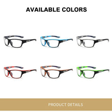 Load image into Gallery viewer, YOOSKE Sport Blue light Blocking Myopia Glasses Women Men Computer Vintage Optical Frame Spectacles Transparent Gl