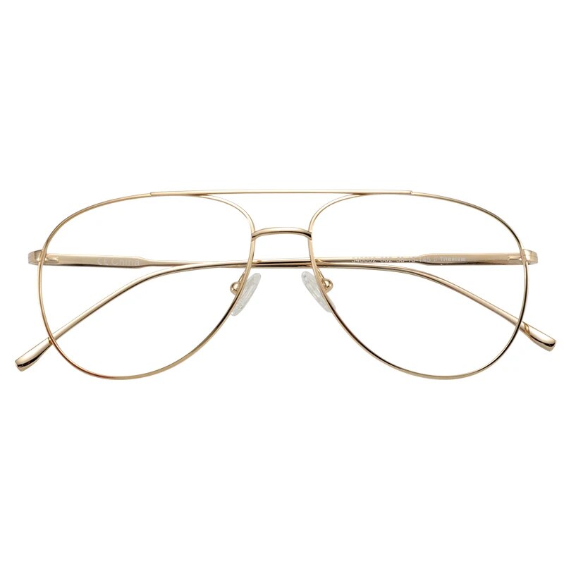 ZENOTTIC Aviator Pure Titanium Pilot Prescription Eyewear Frames