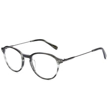 Load image into Gallery viewer, ZENOTTIC Design Retro Acetate Round Optical Glasses Frames with  Metal Eyewear Legs for Unisex Spectacles