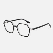 Load image into Gallery viewer, ZENOTTIC Hexagon Optical Glasses Frame  Acetate Retro Eyewear Non-Prescription Clear Lens Eyeglasses A23301