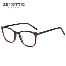 Load image into Gallery viewer, ZENOTTIC High Quality Acetate Optical Glasses Frames for Men Women Vintage Square Non-Prescription Eyeglasses Oculos De Grau