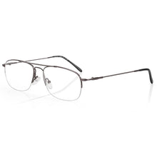 Load image into Gallery viewer, ZENOTTIC Men Classic Pilot Half-rim Glasses Frame Women Memory Metal Flexible Optical Spectacles Myopia Prescription Eyeglasses
