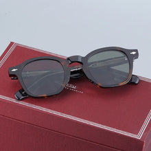 Load image into Gallery viewer, ZEPHIRIN Classical Brand Jacques JMM Sunglasses Men Designer Acetate Original Eyeglasses Prescription Uv400 Tortoise Eyewear