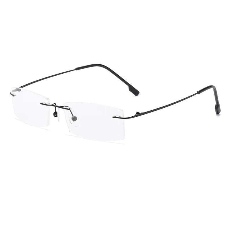 522 Memory Titanium Rimless Women Or Men Eyeglasses Brand Designer Myopia Optical Prescription Eyewear Frame