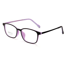 Load image into Gallery viewer, ZIROSAT 9831 Ultralight Titanium TR90 Myopia Glasses Retro Square Optical Prescription Eyeglasses Frame Men And Women