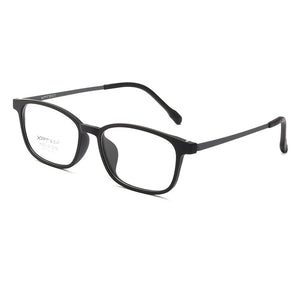 ZIROSAT 9831 Ultralight Titanium TR90 Myopia Glasses Retro Square Optical Prescription Eyeglasses Frame Men And Women