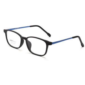 ZIROSAT 9831 Ultralight Titanium TR90 Myopia Glasses Retro Square Optical Prescription Eyeglasses Frame Men And Women