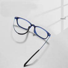 Load image into Gallery viewer, ZIROSAT 9835 Ultralight Titanium TR90 Myopia Glasses Retro Square Optical Prescription Eyeglasses Frame Men And Women