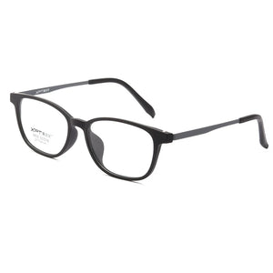 ZIROSAT 9835 Ultralight Titanium TR90 Myopia Glasses Retro Square Optical Prescription Eyeglasses Frame Men And Women