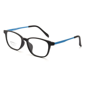 ZIROSAT 9835 Ultralight Titanium TR90 Myopia Glasses Retro Square Optical Prescription Eyeglasses Frame Men And Women