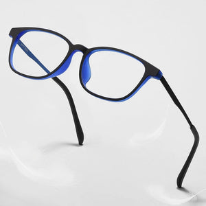 ZIROSAT 9835 Ultralight Titanium TR90 Myopia Glasses Retro Square Optical Prescription Eyeglasses Frame Men And Women