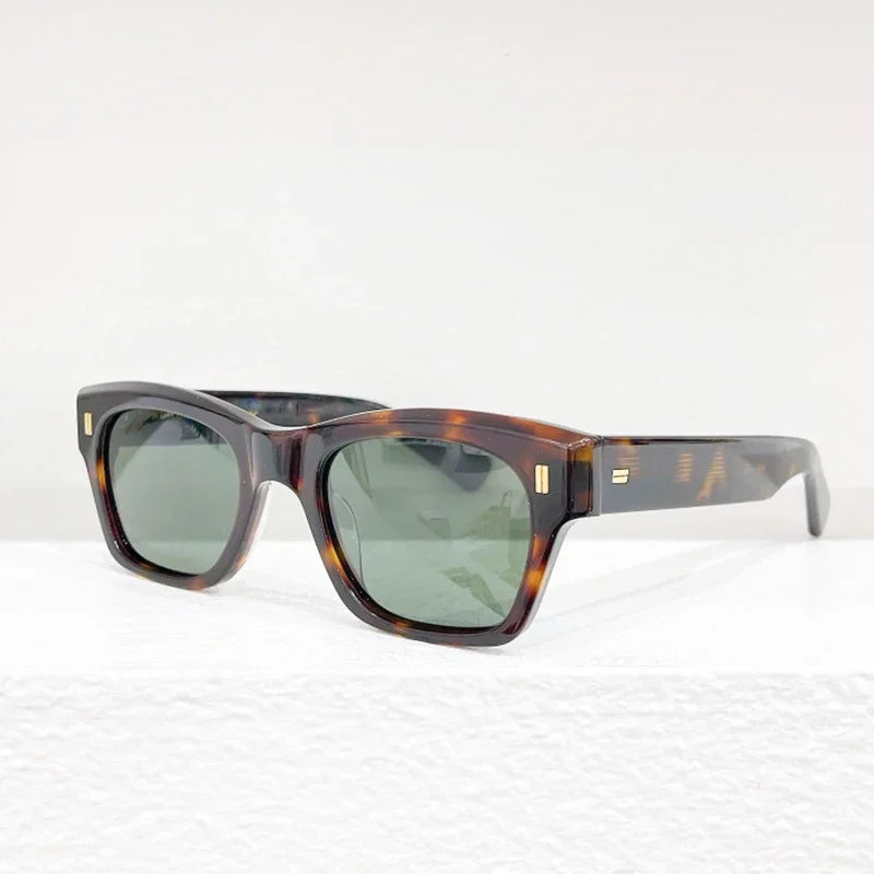 ZOGAN Square Men Designer Brand Sunglasses Thick Heavy Material Original Quality Uv400 Women  Eyeglasses