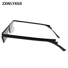 Load image into Gallery viewer, ZXWLYXGX Glasses 8 Bit MLG Pixelated Sunglasses Men Women Brand Thug Life Party Eyeglasses Mosaic Vintage Eyewear