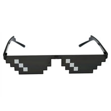 Load image into Gallery viewer, ZXWLYXGX Glasses 8 Bit MLG Pixelated Sunglasses Men Women Brand Thug Life Party Eyeglasses Mosaic Vintage Eyewear
