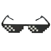 Load image into Gallery viewer, ZXWLYXGX Glasses 8 Bit MLG Pixelated Sunglasses Men Women Brand Thug Life Party Eyeglasses Mosaic Vintage Eyewear
