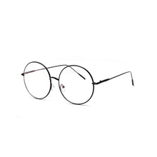 Load image into Gallery viewer, Zilead Oversize Round Glasses Frame For Women&amp;Men Retro Metal Clear Len Glasses Optical Spectacle Glasses Eyeglasses Unisex